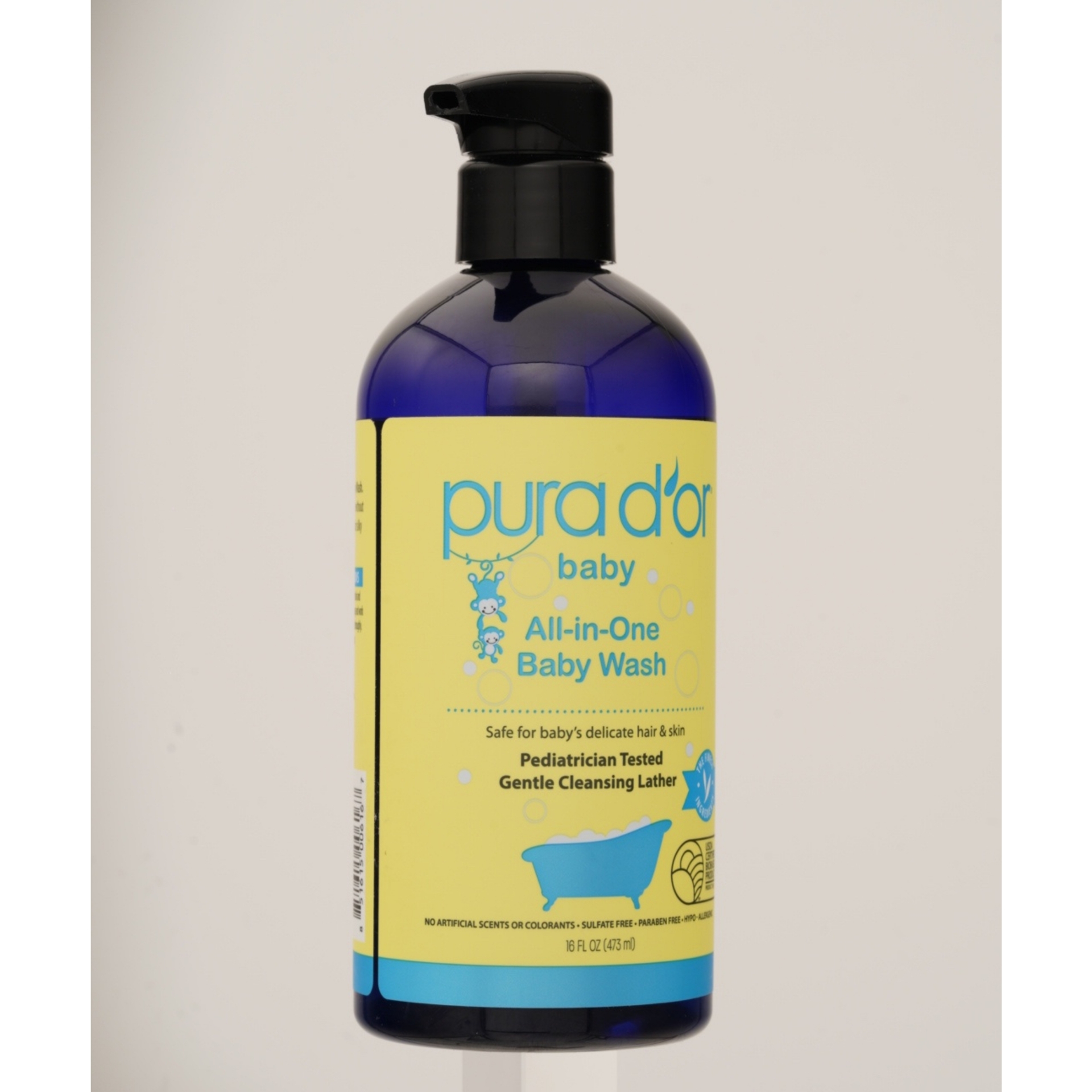 Sữa tắm Pura D’or All-in-One Baby Wash: Sản phẩm an toàn cho làn da nhạy cảm của bé yêu